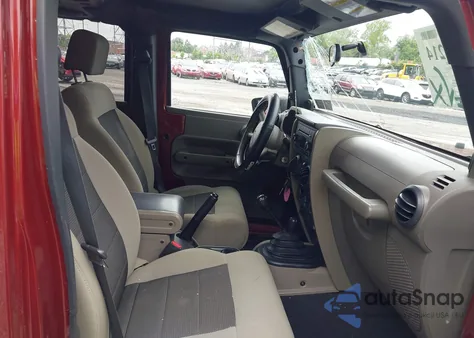 2008 Jeep Wrangler Unlimited X from USA, damaged, VIN 1J4GA39138L529925